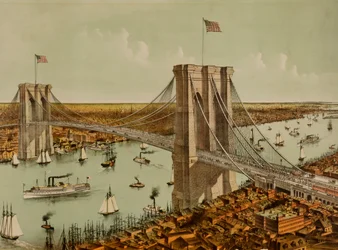 Puente colgante del Gran Río Este