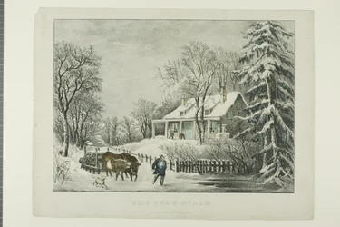 La tormenta de nieve