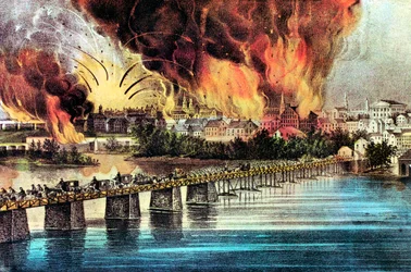 La caída de Richmond, Virginia, Guerra Civil Americana, 2 de abril de 1865