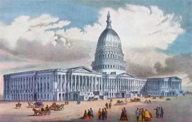 Washington, Capitolio de los Estados Unidos, siglo XIX