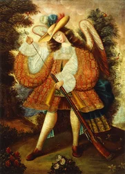 Arcángel con Arcabuz