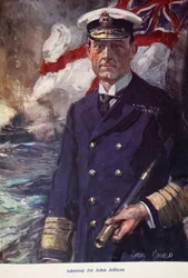 Almirante Sir John Jellicoe, ilustración de 