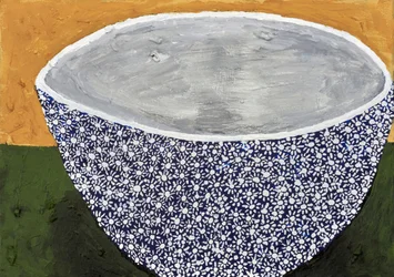 Cuenco «Blue Daisy»