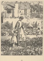 La Abeja de la Isla de Wayside Posies: Poemas Originales de la Vida en el Campo, 1867