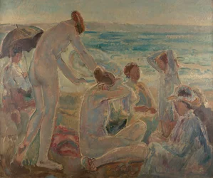 La brisa (óleo sobre lienzo)