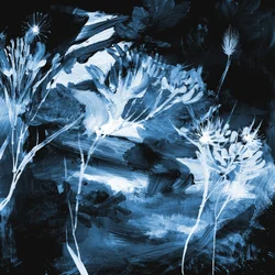 Flores azules