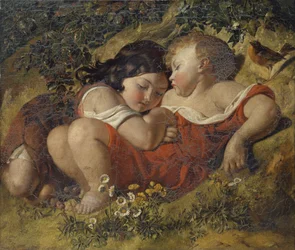 Niños en el bosque