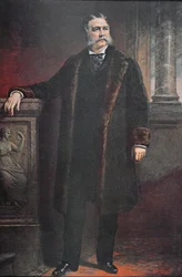 El presidente Chester A. Arthur