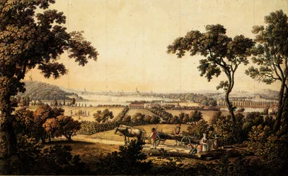 Vista desde Klein Glienicke a Potsdam