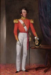 Un oficial del 6º Regimiento de a pie
