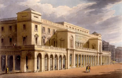 La Casa de la Ópera, anteriormente el Lyceum, Londres, 1826