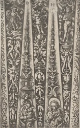 Diseño para los Canales de Armadura Acanalada, ca. 1515
