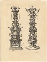 Dos Diseños de Candelabros