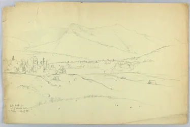 Bald Knob, desde el final de Waterville Road, los Gurley