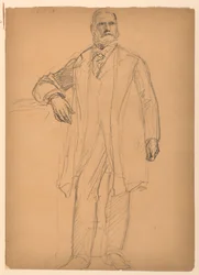 Dibujo, Presidente Chester Alan Ar, junio de 1886