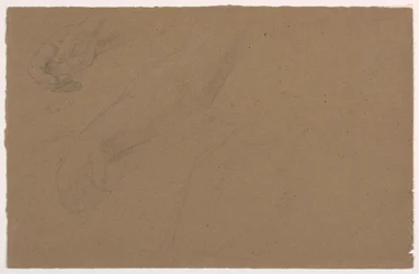 Dibujo, Estudios de la mano derecha, 1850-60