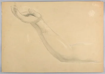 Dibujo, Estudio para duplicado de "C, 1850