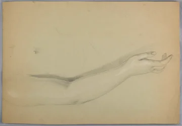 Dibujo, Estudio para duplicado de "C, 1850