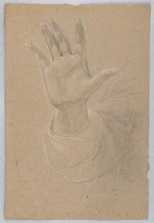 Dibujo, Estudio para "Early Christia, 1839-40