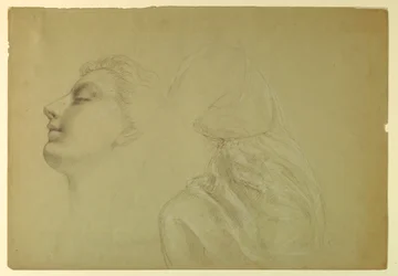Dibujo, Estudio para "Justicia y Paz", 1886