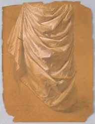 Dibujo, Estudio para "Martha Reprove, 18 de enero de 1857