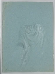 Dibujo, Estudio para "El sueño de Mercy", 1857