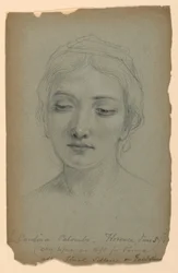 Dibujo, Estudio para "El orfebre", 5 de junio de 1883