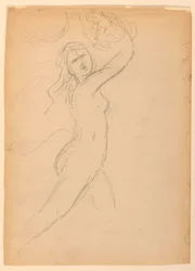 Dibujo, Estudio para la National Academy, 1887