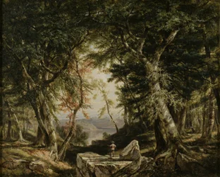 Vistas del bosque, 1856