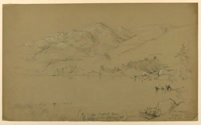 Boceto de Paisaje, Mount Desert, Maine