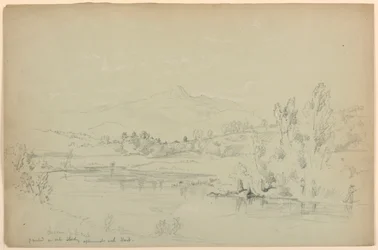 Monte Chocorua, desde el arroyo