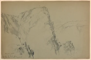Cerca de la cima, Dixville Notch, New Hampshire
