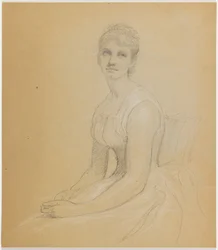 Boceto para Retrato de mujer
