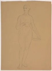 Desnudo femenino de pie