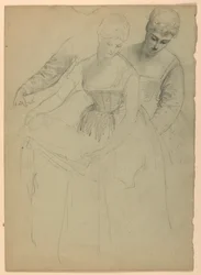 Mujer de pie