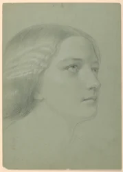 Estudio para una Magdalena
