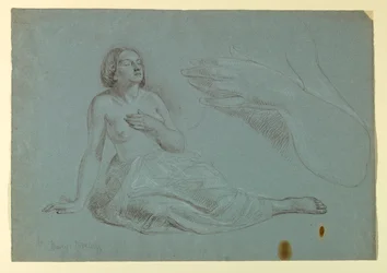 Estudio para "El sueño de la misericordia"