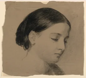 La esposa del artista Sophie