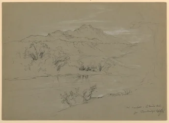 Vista del Monte Mansfield desde Cambridge, Vermont