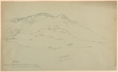 Montaña Welch en Waterville y Thornton, New Hampshire, desde Sandwich Notch Road, Campton
