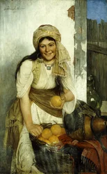 La vendedora de naranjas, 1888