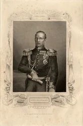 Retrato del Príncipe Mikhail Dmitrievich Gorchakov 1795-1861, 1856