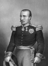 General Bosquet, soldado francés, 1857