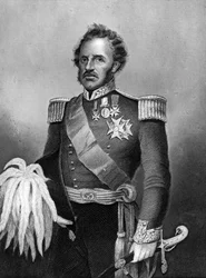 General Sir De Lacey Evans, soldado británico, 1857
