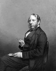 George Cruikshank 1792-1878. Caricaturista e ilustrador de libros inglés, finales del siglo XIX