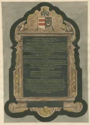 Monumento a Lady Anne Southwell desde la iglesia de Acton