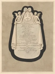 Monumento a Carous Scarburgh de la iglesia de Cranford