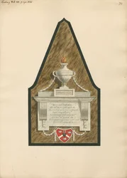 Monumento a Dame Ann Edwards y Sir Thomas Edwards de la iglesia de Ealing