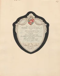 Monumento a George y Elizabeth MacKenzie de la iglesia de Kensngton