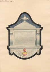 Monumento a Inyr Burgess, de la iglesia de East Ham